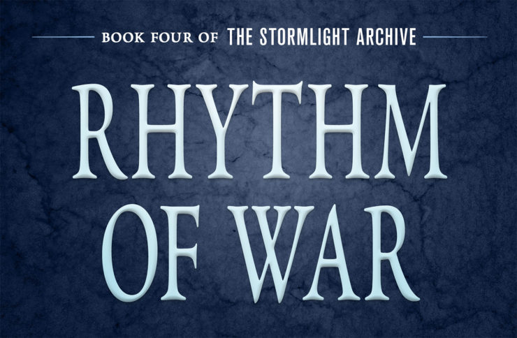 Stormlight Archive Book 4 title: Rhythm of War