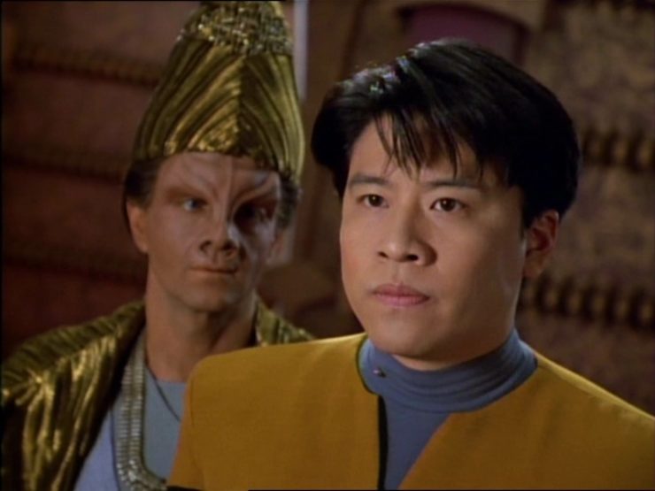 Harry Kim (Garrett Wang) in Star Trek: Voyager