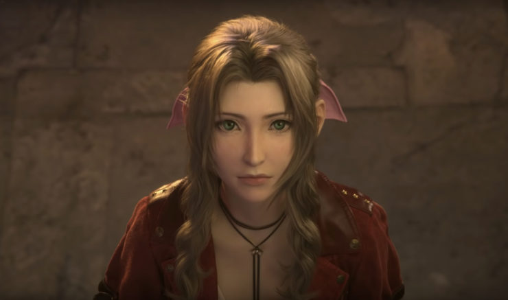 Aerith in Final Fantasy 7 Remake opening movie