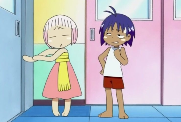 Screenshot from anime Haré+Guu