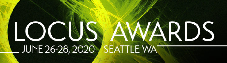 Locus Awards 2020 banner logo