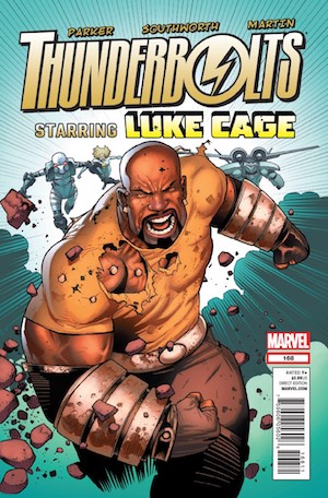 Thunderbolts Issue 168 comic cover