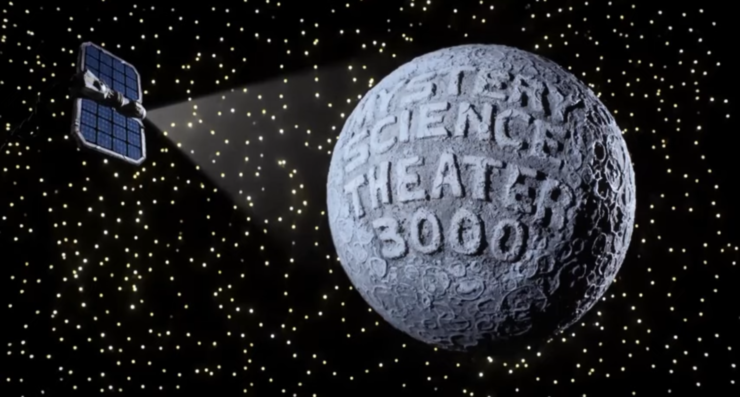 Mystery Science Theater 3000 moon logo