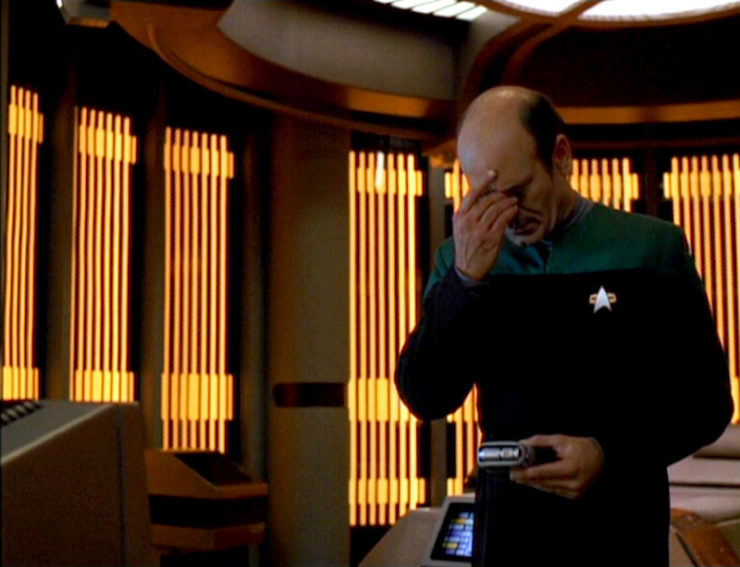 The EMH (Robert Picardo) in Star Trek: Voyager