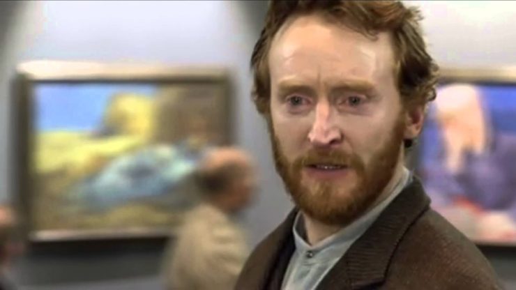 Vincent Van Gogh visits the Musee d'Orsay in Doctor Who