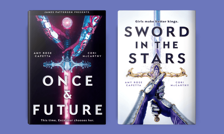 Once & Future and Sword in the Stars book covers