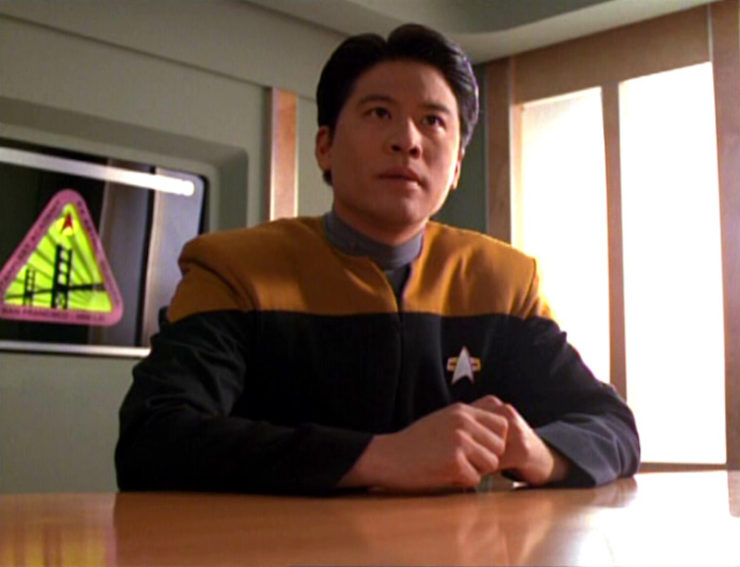 Harry Kim (Garrett Wang) in Star Trek: Voyager