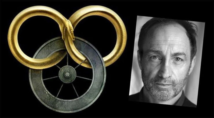 Headshot of Michael McElhatton, the actor portraying Tam in The Wheel of Time television adaptation