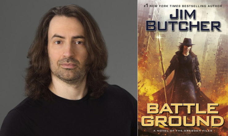 Jim Butcher Battle Ground cover reveal