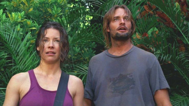 LOST, season one, Kate and Sawyer