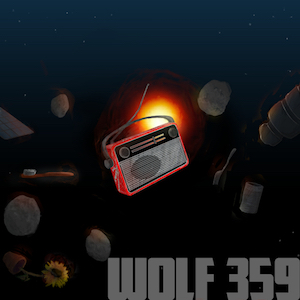 Wolf 359 logo long-running podcasts