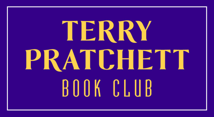 Terry Pratchett Book Club series header