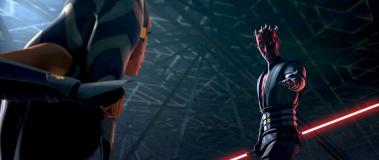 Star Wars: The Clone Wars, series finale, Maul offering his hand to Ahsoka