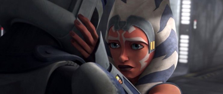 Star Wars: The Clone Wars, series finale, Ahsoka reaching out to Rex