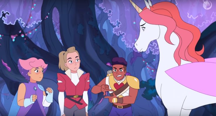 She-Ra and the Princesses of Power, season two, Adora, Bow, Glimmer, Swift Wind