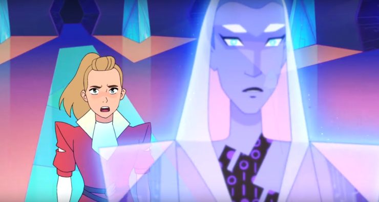 She-Ra and the Princesses of Power, season three, Adora talking to Light Hope