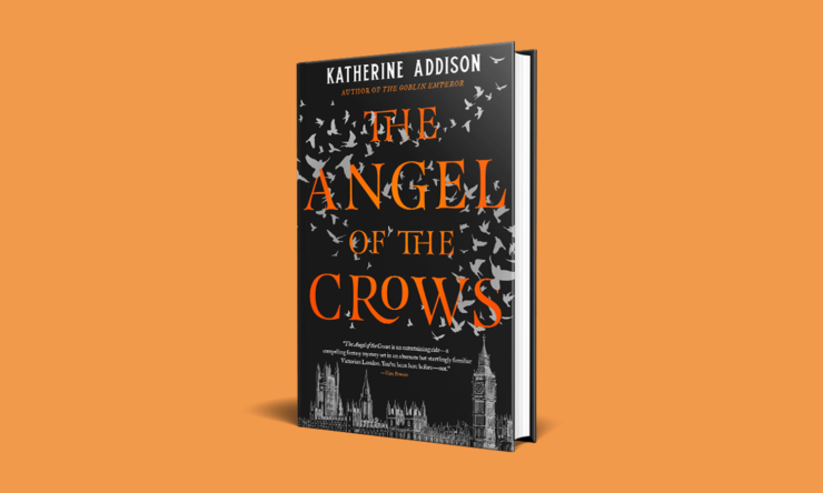 Book cover: The Angel of the Crows
