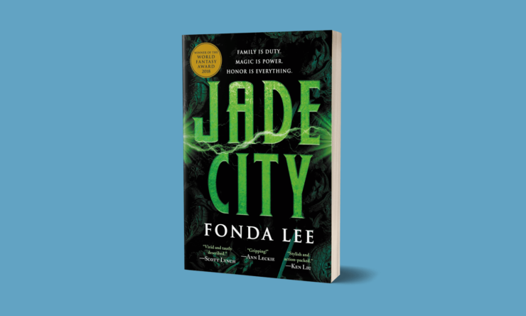 Book cover: Jade City
