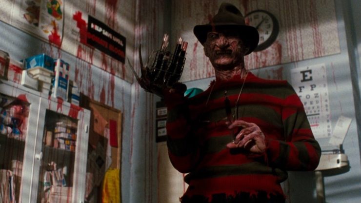 Freddy Kreuger in A Nightmare on Elm Street