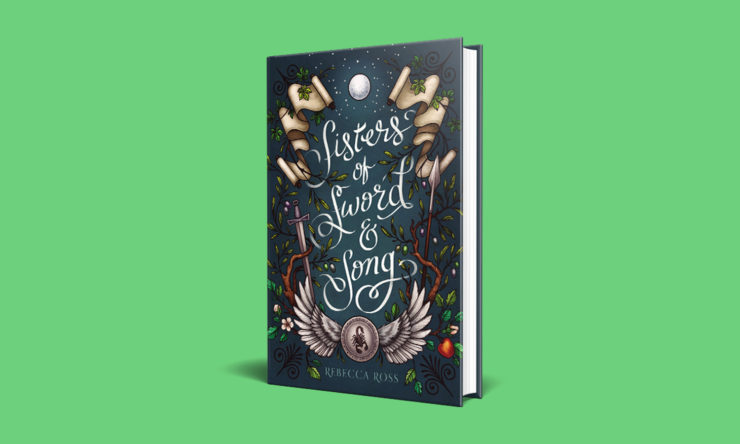 Book cover: Sisters of Sword and Song