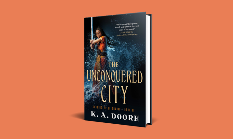 Book cover: The Unconquered City