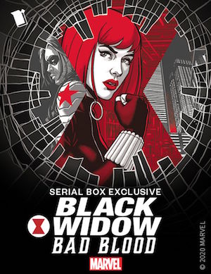Black Widow: Bad Blood Serial Box Marvel fiction podcast Natasha Romanoff