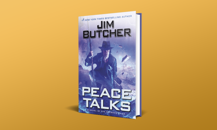 book cover: Jim Butcher's Peace Talks