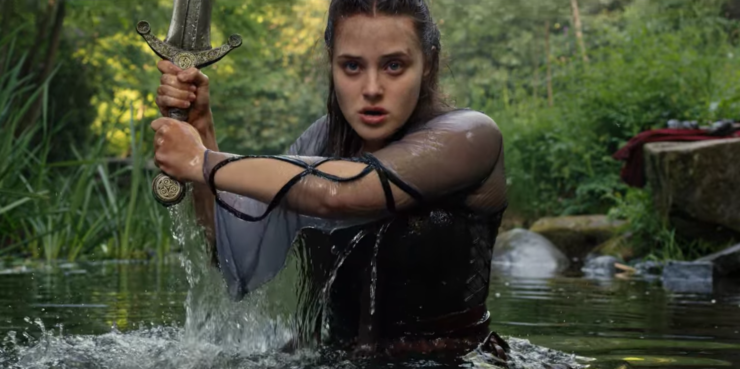 Cursed Netflix review Nimue Lady of the Lake Excalibur Arthur