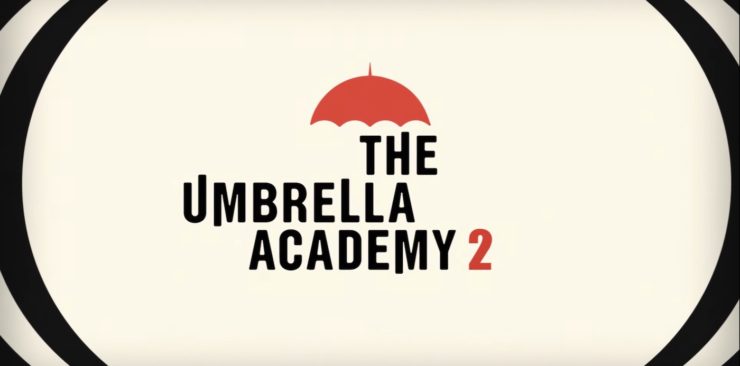The Umbrella Academy 2 title card