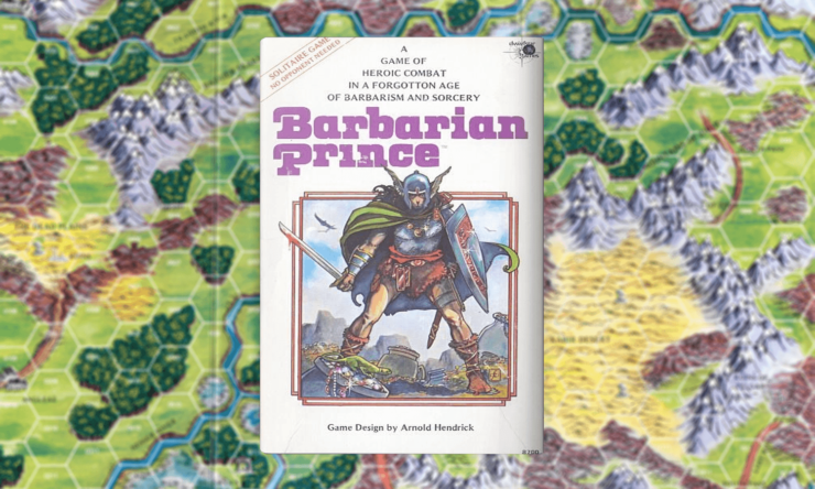 Barbarian Prince game cover