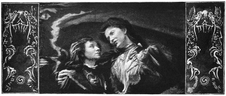 The Turn of the Screw 1898 illustration by John La Farge