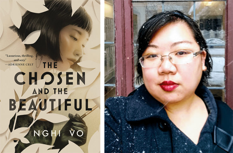 Cover reveal for The Chosen and the Beautiful by Nghi Vo