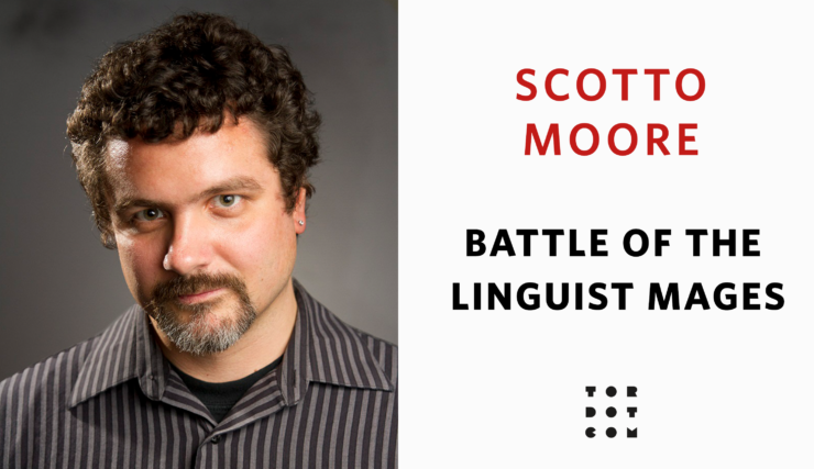 Announcing Battle of the Linguist Mages by Scotto Moore