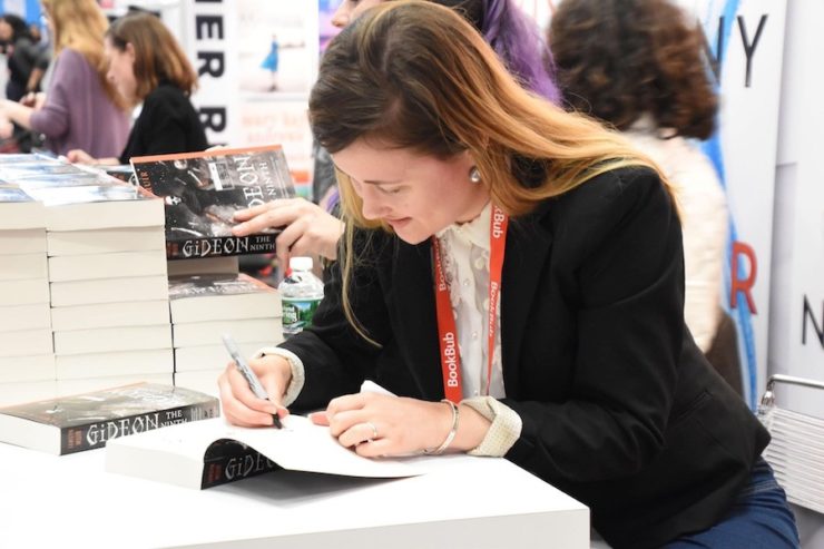 Tamsyn Muir at BookExpo in 2019