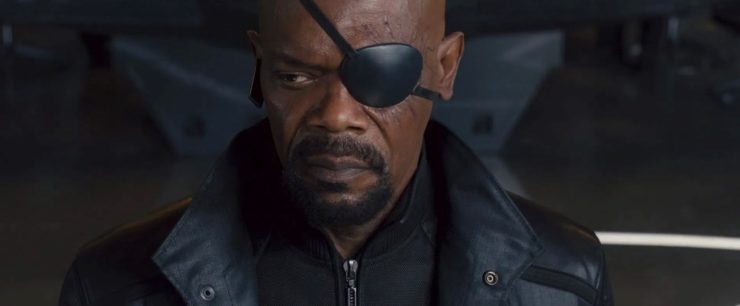 Nick Fury in Avengers: Age of Ultron