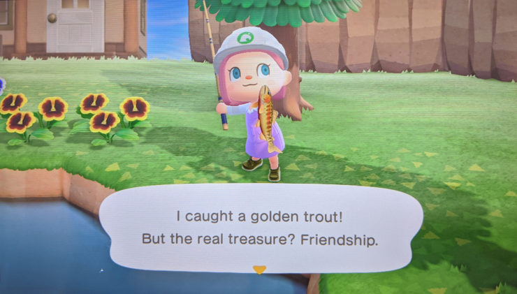 Animal Crossing Golden Trout