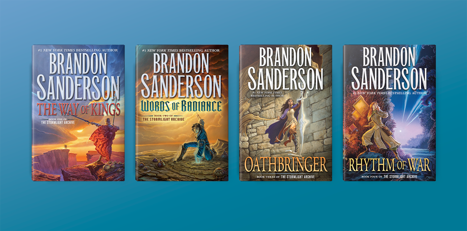 Stormlight Archive Series Brandon Sanderson Collection 4 Books Set