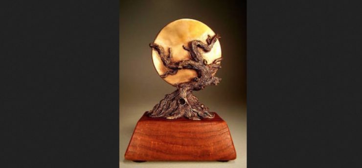 The World Fantasy Award, designed by Vincent Villafranca