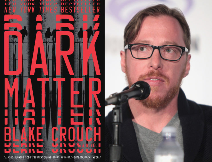 Cover of Dark Matter by Blake Crouch, image of author