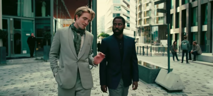 Tenet movie review Christopher Nolan meta time travel inversion Robert Pattinson