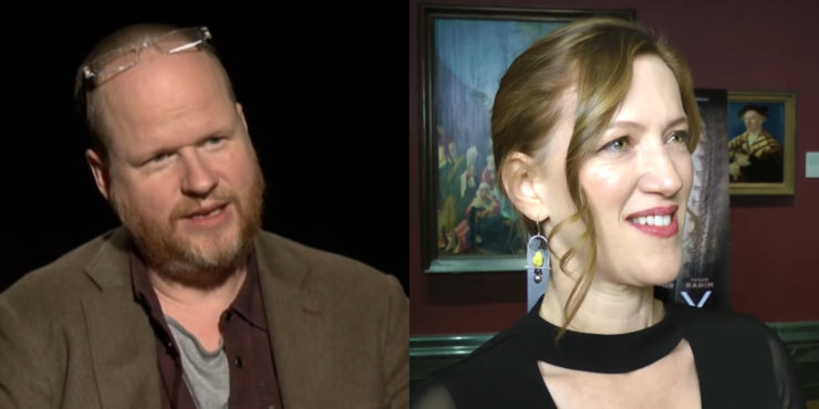 Joss Whedon and Philippa Goslett