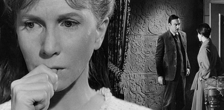 Eleanor (Julie Harris) in The Haunting (1963)