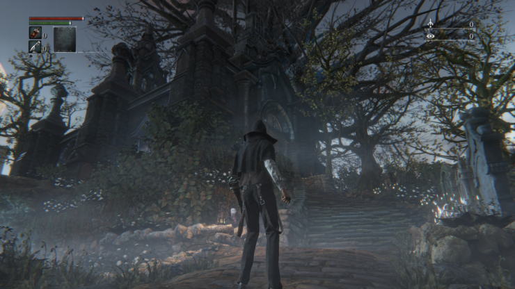screenshot from the video game Bloodborne
