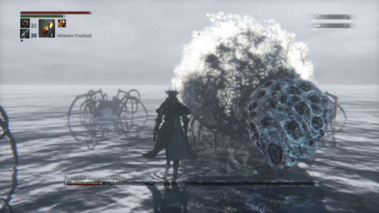 screenshot from the video game Bloodborne