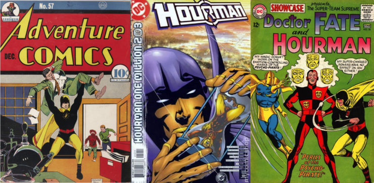 Hourman comics covers