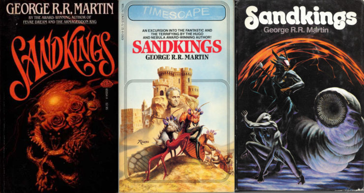 Covers for George R.R. Martin's Sandkings