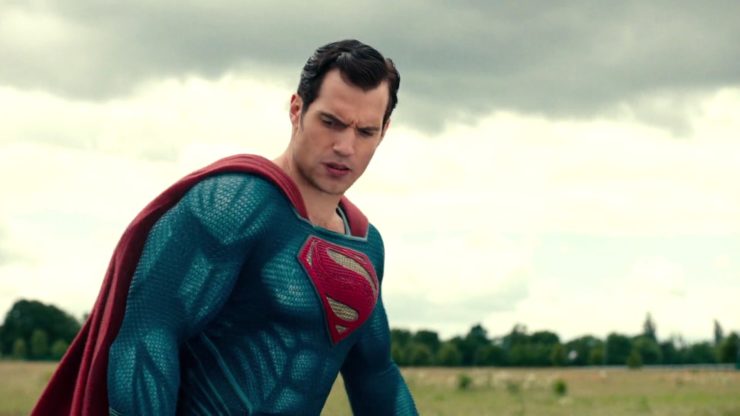Superman Justice Legue 2017, uncanny face
