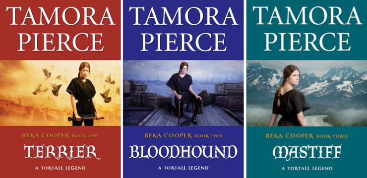 Provost's Dog trilogy by Tamora Pierce
