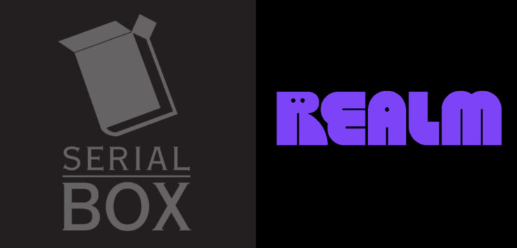 Serial Box and Realm logos