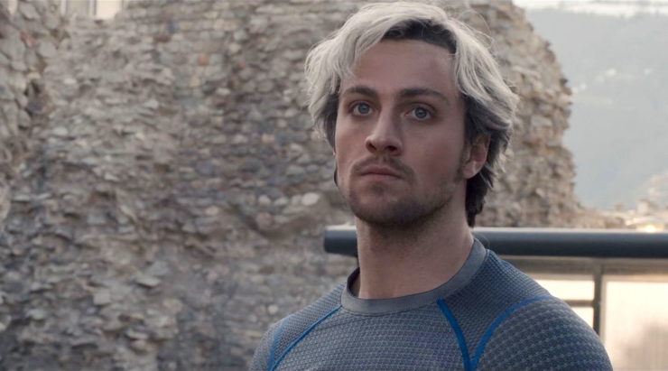 Aaron Taylor-Johnson as Quicksilver in Avengers: Age of Ultron 2015